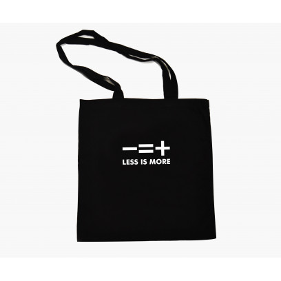 Less Is More Tote Bag