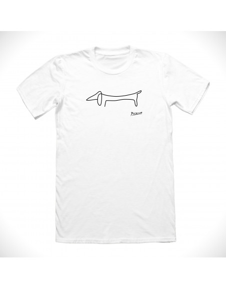 Picasso's Dog Sketch T-shirt