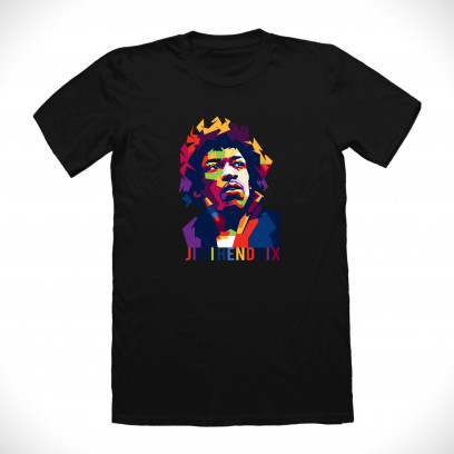 Jimi Hendrix Colorful T-shirt