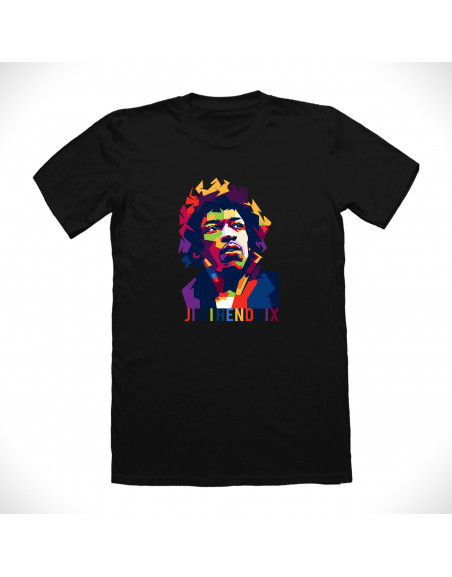 Jimi Hendrix Colorful T-shirt