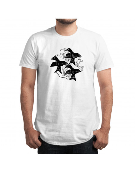 Escher Birds T-shirt