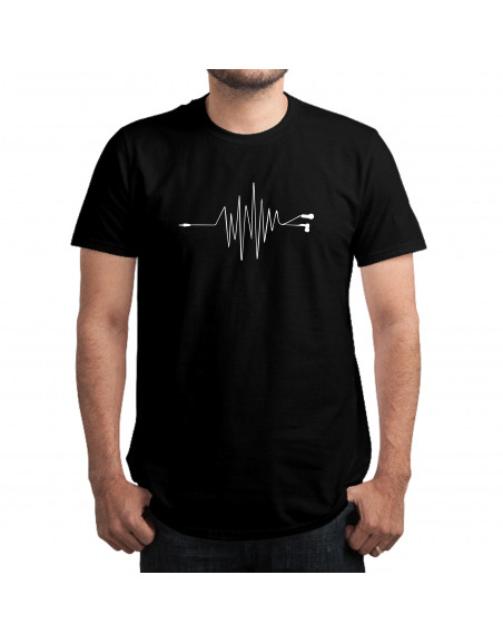 Cardiogram Earpieces T-shirt