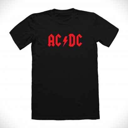 AC/DC logo red